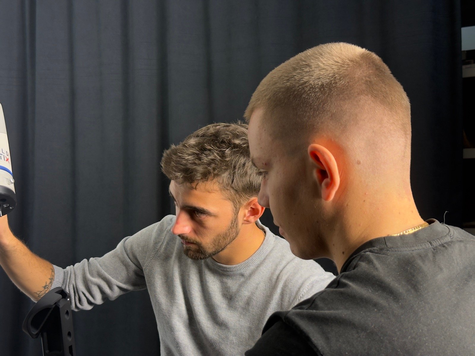 Zavar and Makweld Robotix team collaboration on set